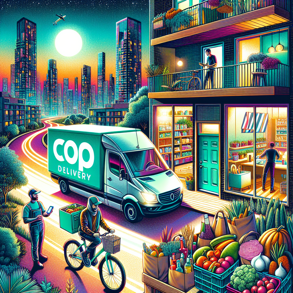 Co-op Introduces 24-Hour Online Grocery Delivery Service in UK